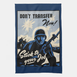 Battlefield Beachhead Assault by American Warriors Kitchen Towel