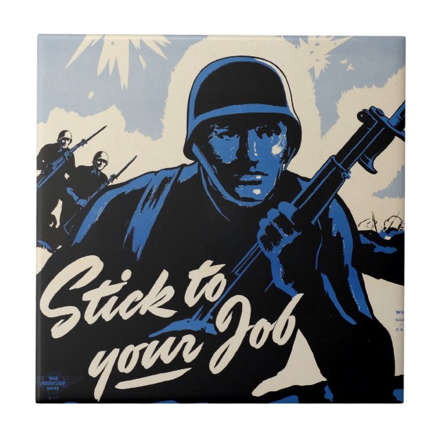 Battlefield Beachhead Assault by American Warriors Tile (Front)