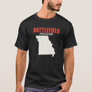 Battlefield Missouri USA State America Travel Miss T-Shirt