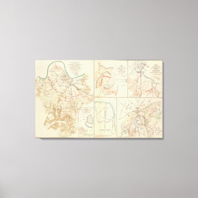 Battlefield, Nashville, Tenn Canvas Print (Front)