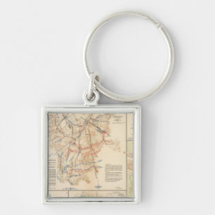 Battlefields Nashville, Tenn Keychain