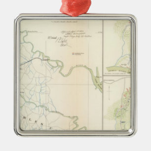 Battlegrounds Richmond, Va Metal Ornament