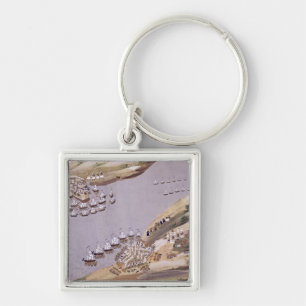 Battles for the Islands of Crete and Samos, plate Keychain