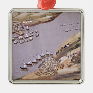 Battles for the Islands of Crete and Samos, plate Metal Ornament