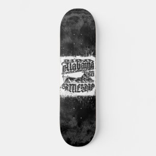 Battleship Alabama 8 1/8" Skateboard