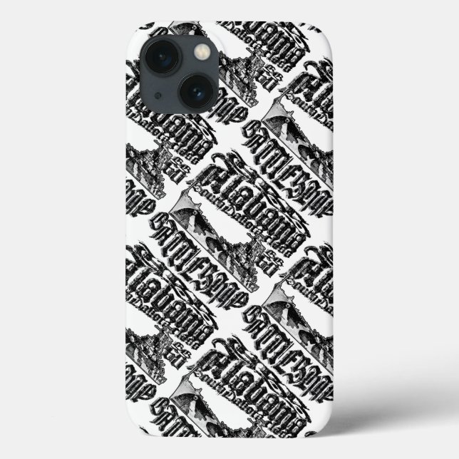 Battleship Alabama iPhone / iPad case (Back)