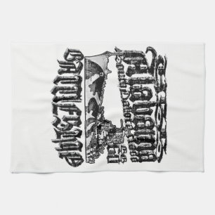 Battleship Alabama Kitchen Towels
