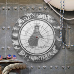 Battleship and Camo Dartboard<br><div class="desc">The Battleship and Camo Dart Board is a great way to show your support and have fun doing it. Easy to customize with your name and initial. Customize to match your style using the Edit Design button.</div>