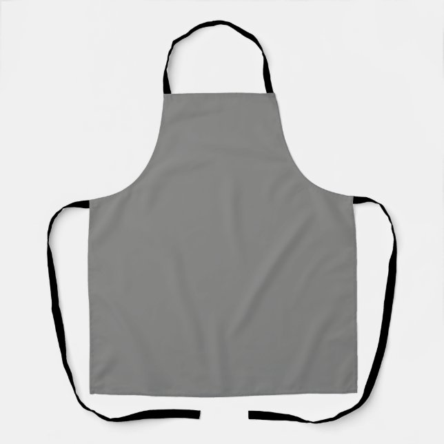  Battleship grey (solid colour)  Apron (Front)