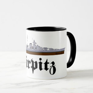 Battleship Tirpitz Mug