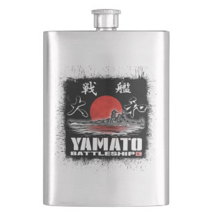 Battleship Yamato Hip Flask Classic Flask