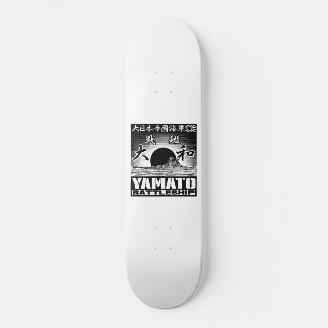 Battleship Yamato Skateboard (Recto)