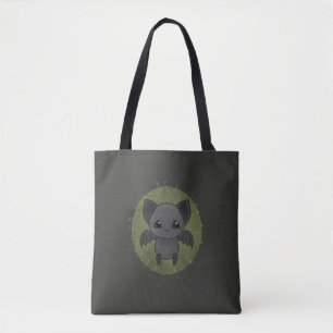 Batty About Nature - Gothic/Pagan themed Tote Bag