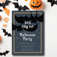 Batty Bash Let's Hang Out Halloween