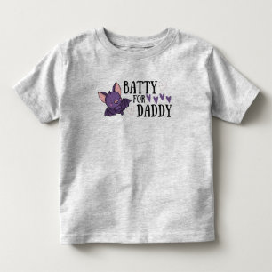 BATTY FOR DADDY TODDLER T-SHIRT