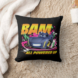 Batwheels™ Bam - All Powered Up Throw Pillow