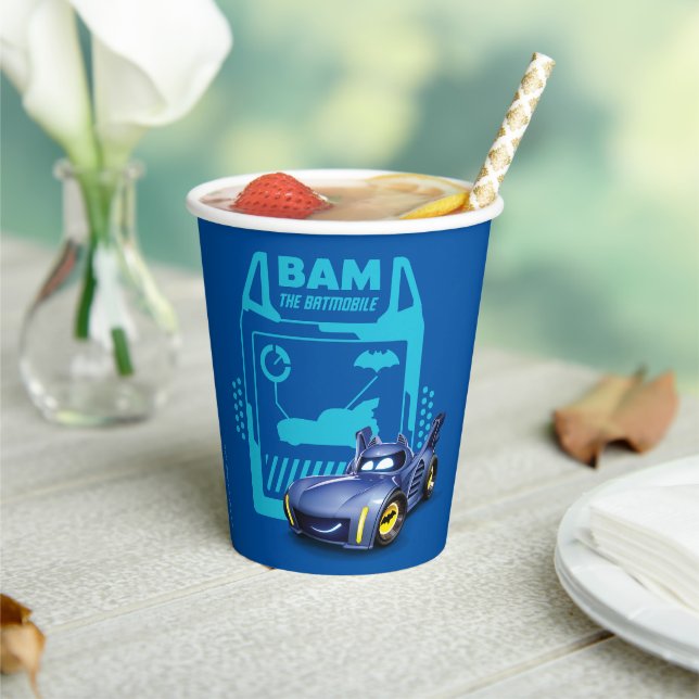 Batwheels™ Bam - The Batmobile Paper Cups (Insitu)