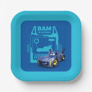 Batwheels™ Bam - The Batmobile Paper Plate