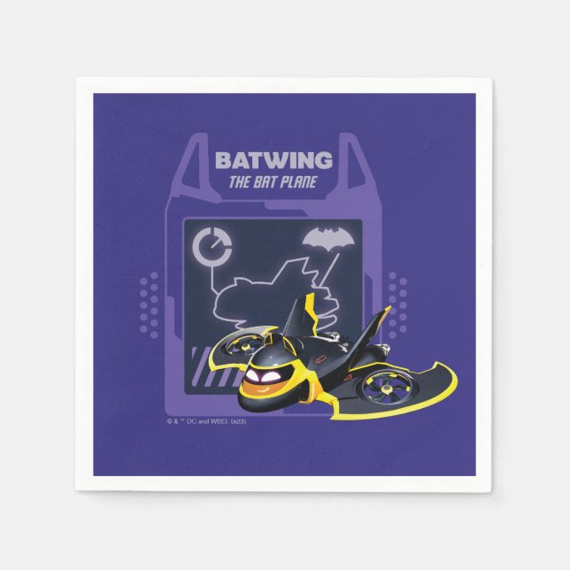 Batwheels™ Batwing - The Bat Plane Napkin (Front)