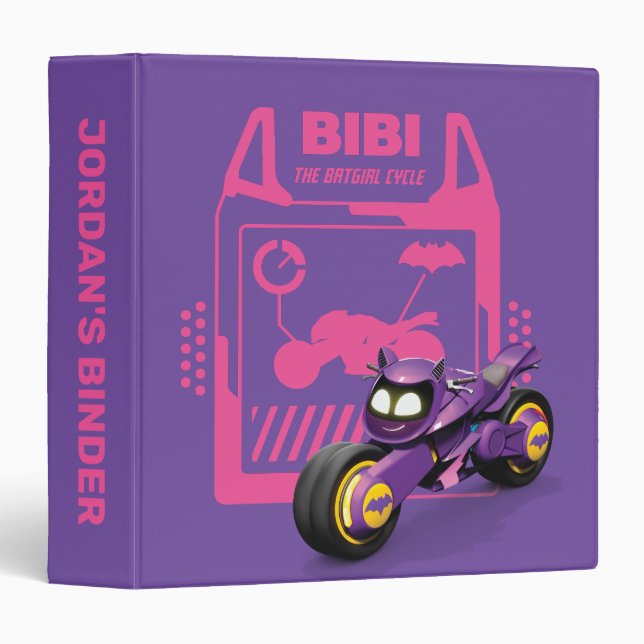 Batwheels™ Bibi - The Batgirl Cycle Binder (Front/Spine)