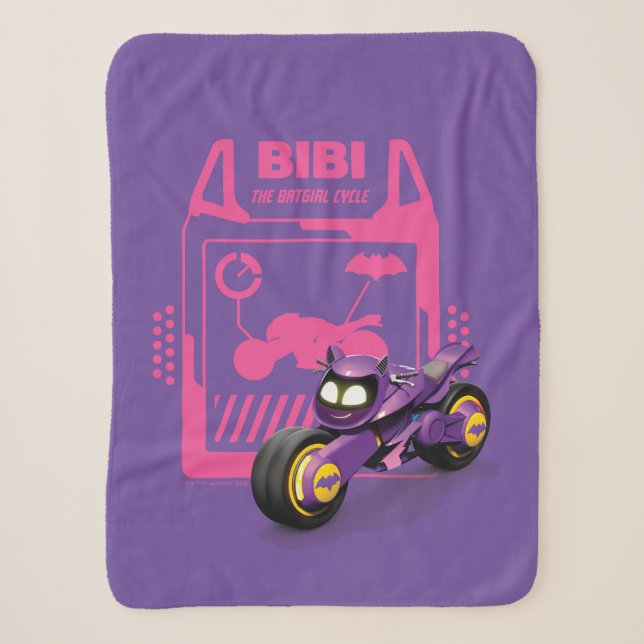 Batwheels™ Bibi - The Batgirl Cycle Sherpa Blanket (Front)