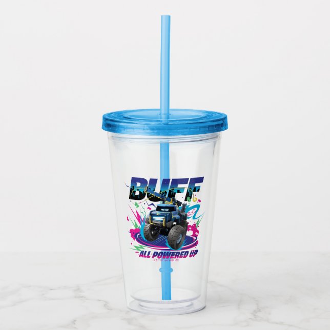 Batwheels™ Buff - All Powered Up Acrylic Tumbler (Front)
