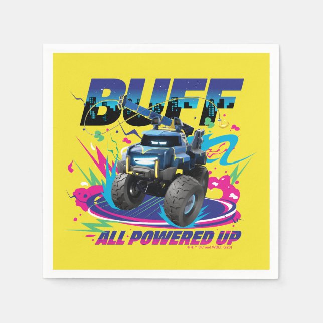 Batwheels™ Buff - All Powered Up Napkin (Front)