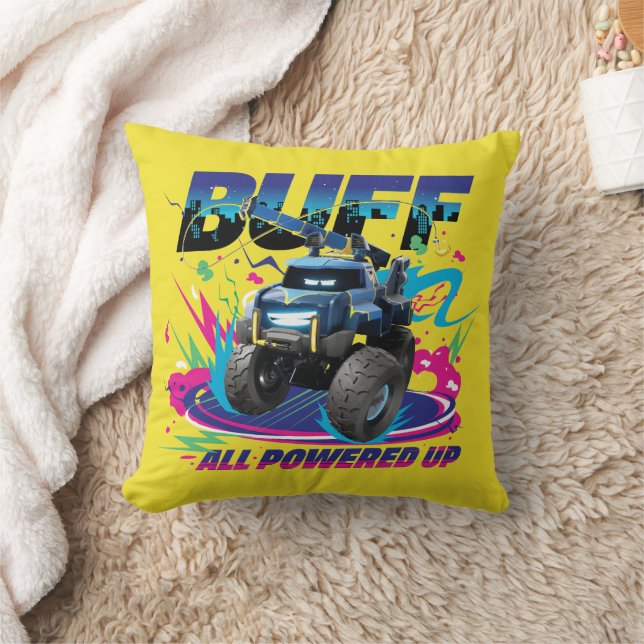 Batwheels™ Buff - All Powered Up Throw Pillow (Blanket)