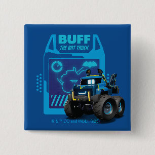 Batwheels™ Buff - The Bat Truck 2 Inch Square Button