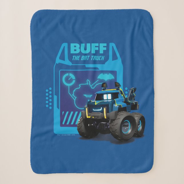 Batwheels™ Buff - The Bat Truck Sherpa Blanket (Front)
