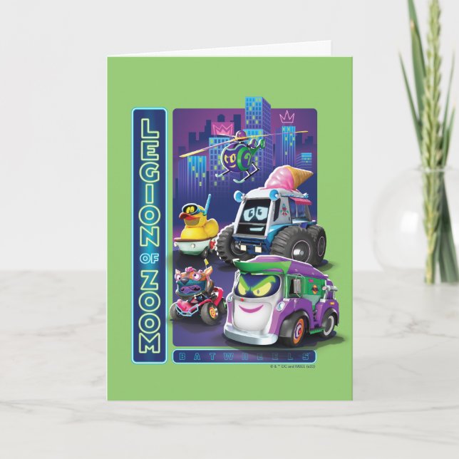 Batwheels™ - Legion of Zoom Card (Front)