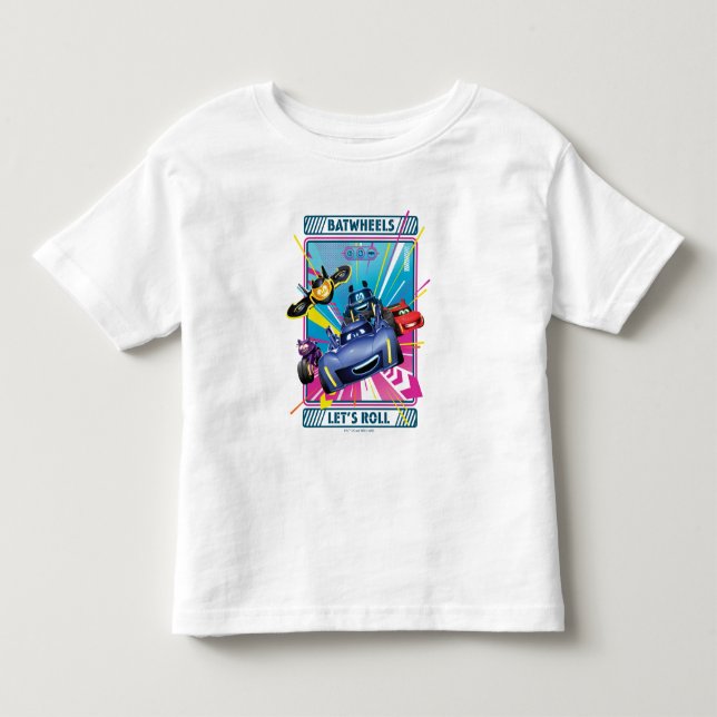 Batwheels™ - Let's Roll Toddler T-shirt (Front)