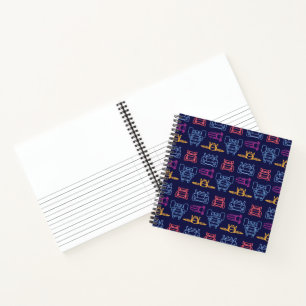 Batwheels™ Neon Outline Pattern Notebook