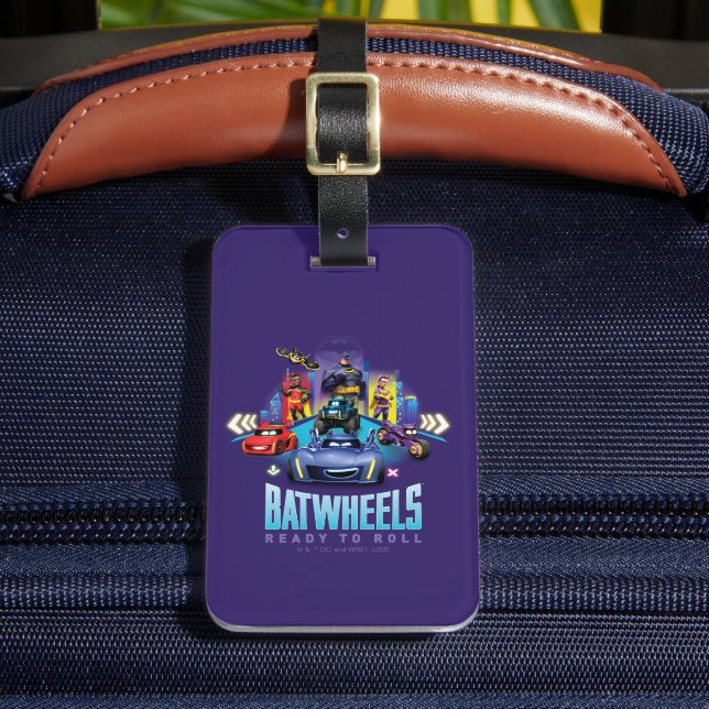 Batwheels™ - Ready to Roll Luggage Tag (Front Insitu 2)