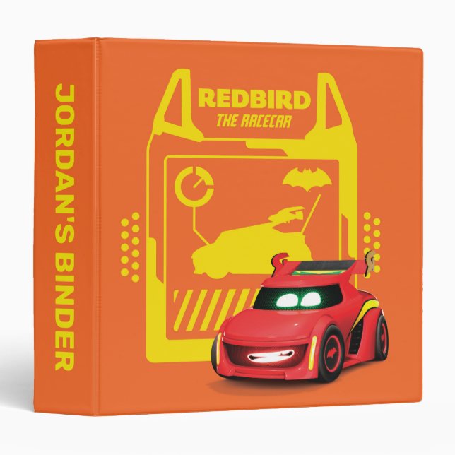 Batwheels™ Redbird - The Racecar Binder (Front/Spine)