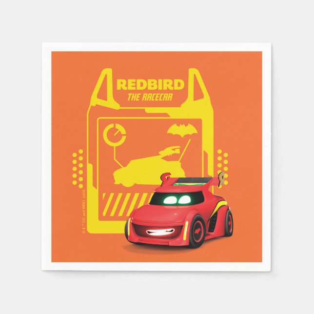 Batwheels™ Redbird - The Racecar Napkin (Front)