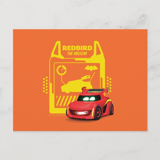Batwheels™ Redbird - The Racecar Postcard (Front)