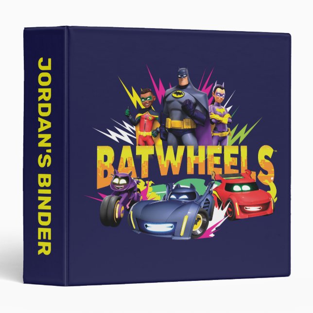 Batwheels™ Superhero Team Binder (Front/Spine)