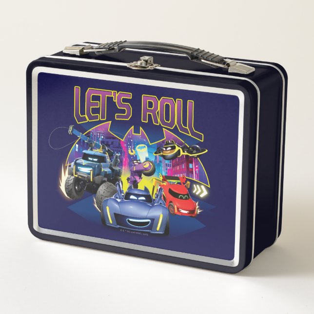 Batwheels™ Team - Let's Roll Metal Lunch Box (Front)
