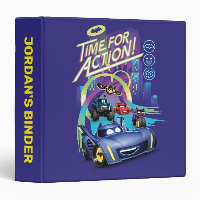 Batwheels™ - Time for Action Binder (Front/Spine)