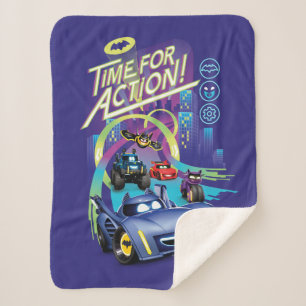 Batwheels™ - Time for Action Sherpa Blanket