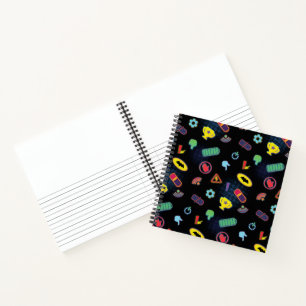 Batwheels™ Vehicle Icon Pattern Notebook