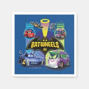 Batwheels™ Vs Legion of Zoom Napkin