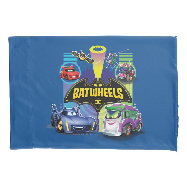Batwheels™ Vs Legion of Zoom Pillowcase (Front)
