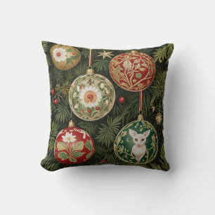 Bauble Brilliance Throw Pillow