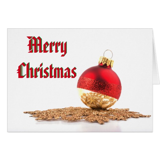 Bauble et étoile (Devant horizontal)