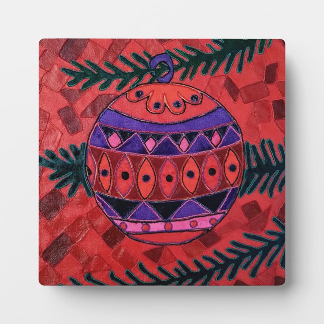 Bauble Plaque (Front)