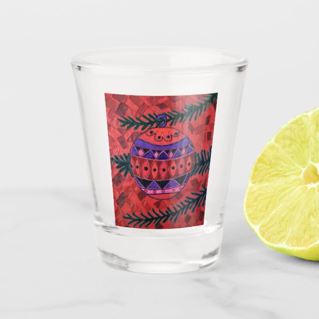 Bauble Shot Glass (Front)