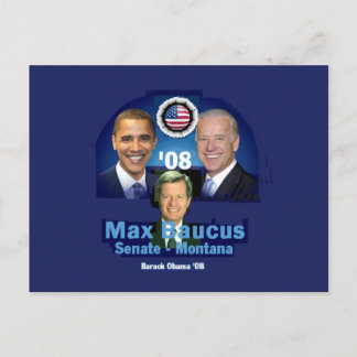 BAUCUS MT Postcard