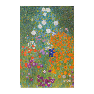 Bauerngarten - Gustav Klimt Acrylic Print